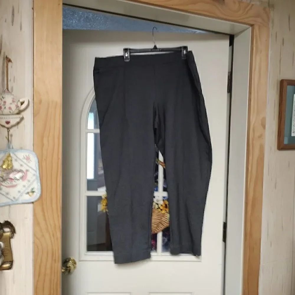 J Crew Dark Gray Pull On Legging Pants Size Women's 3X